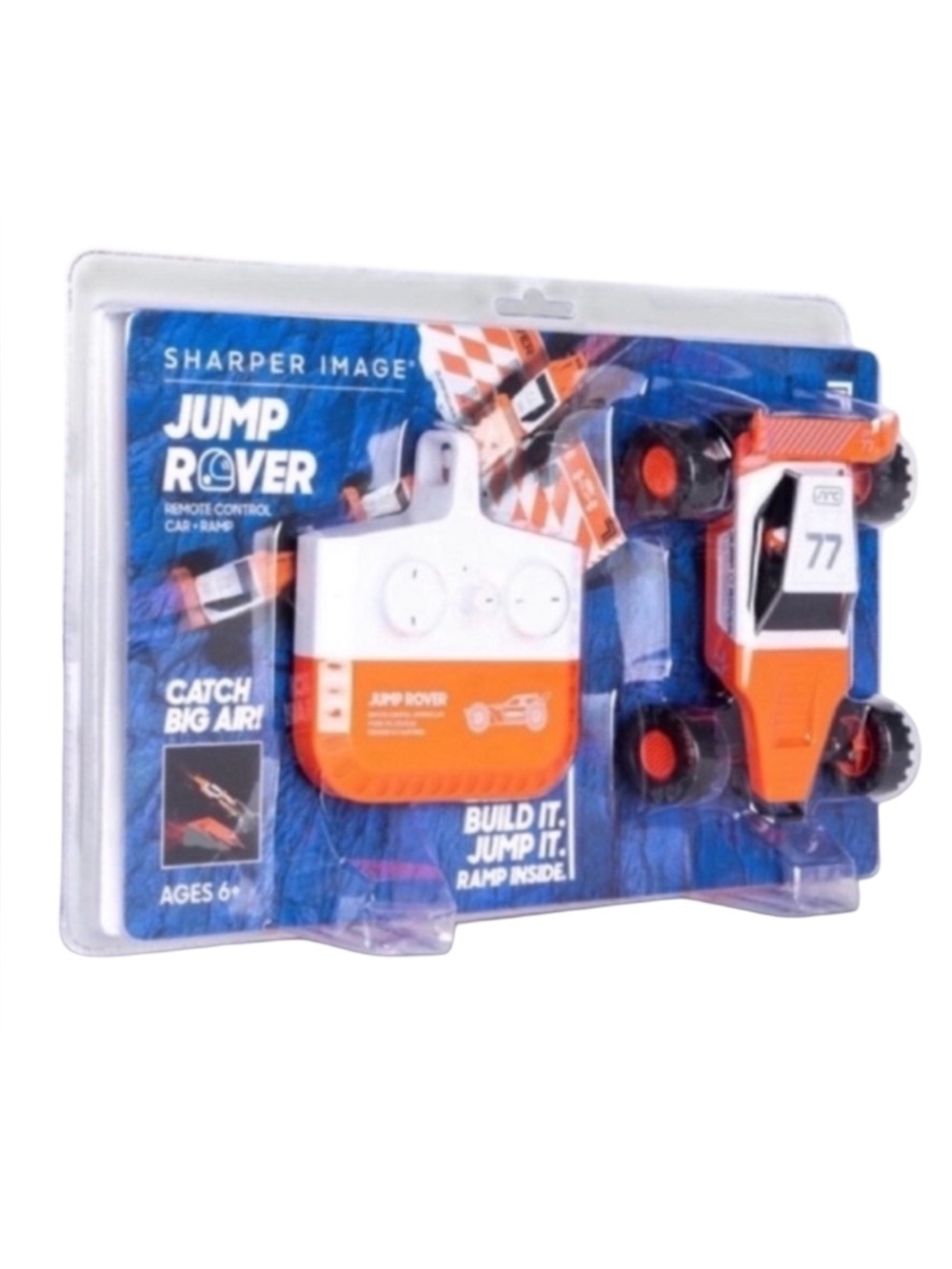 Sharper Image Remote Control Stunt Jump Rover with Jumping Ramp - Picture 3 of 3